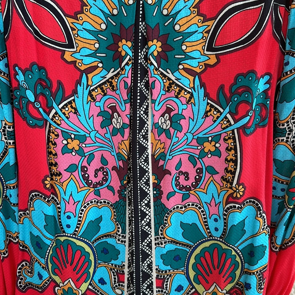 Hale Bob Brightly Colored Top, Small, Euc - image 6